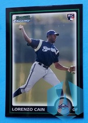 2010 Bowman Chrome Draft Baseball #BDP56 Lorenzo Cain RC